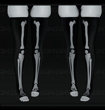 Skele Thigh Highs $3