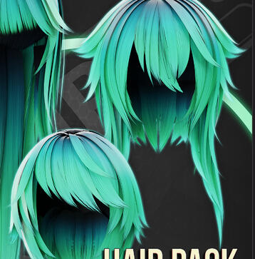 [$8 each] Ruby + Dexi Hair by Zinpia