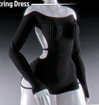 Cutout String Dress $5