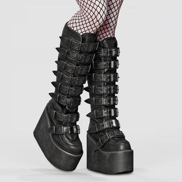 Strapped Boots $10